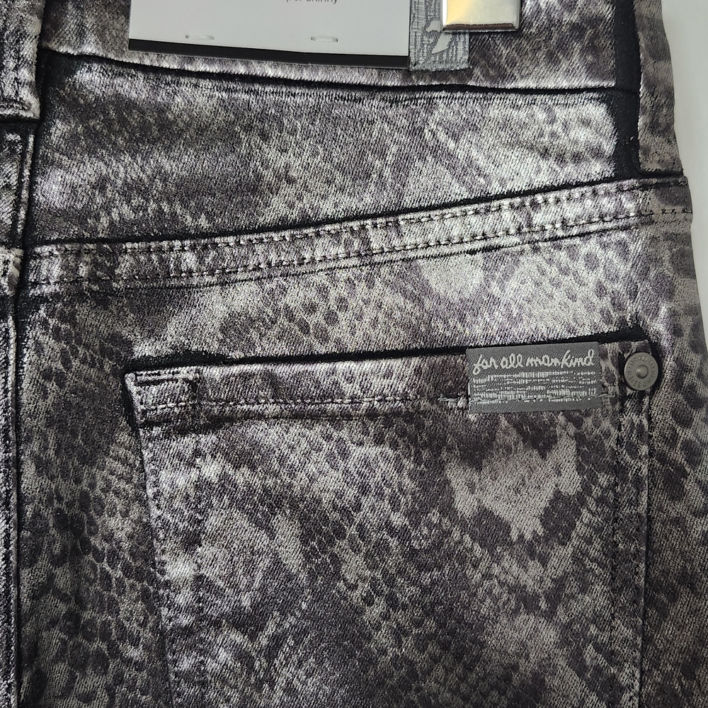 7 For All Mankind High Waist Ankle Skinny - Picture 6 of 8